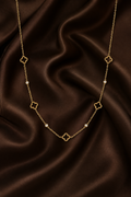 Collane Con Pendente In Acciaio Inossidabile, Serie Clover Simple Daily Simple, Gioielli Da Donna