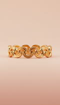 Bracciale statement Golden Biscotti