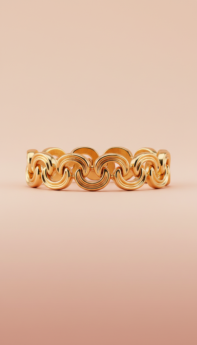 Bracciale statement Golden Biscotti