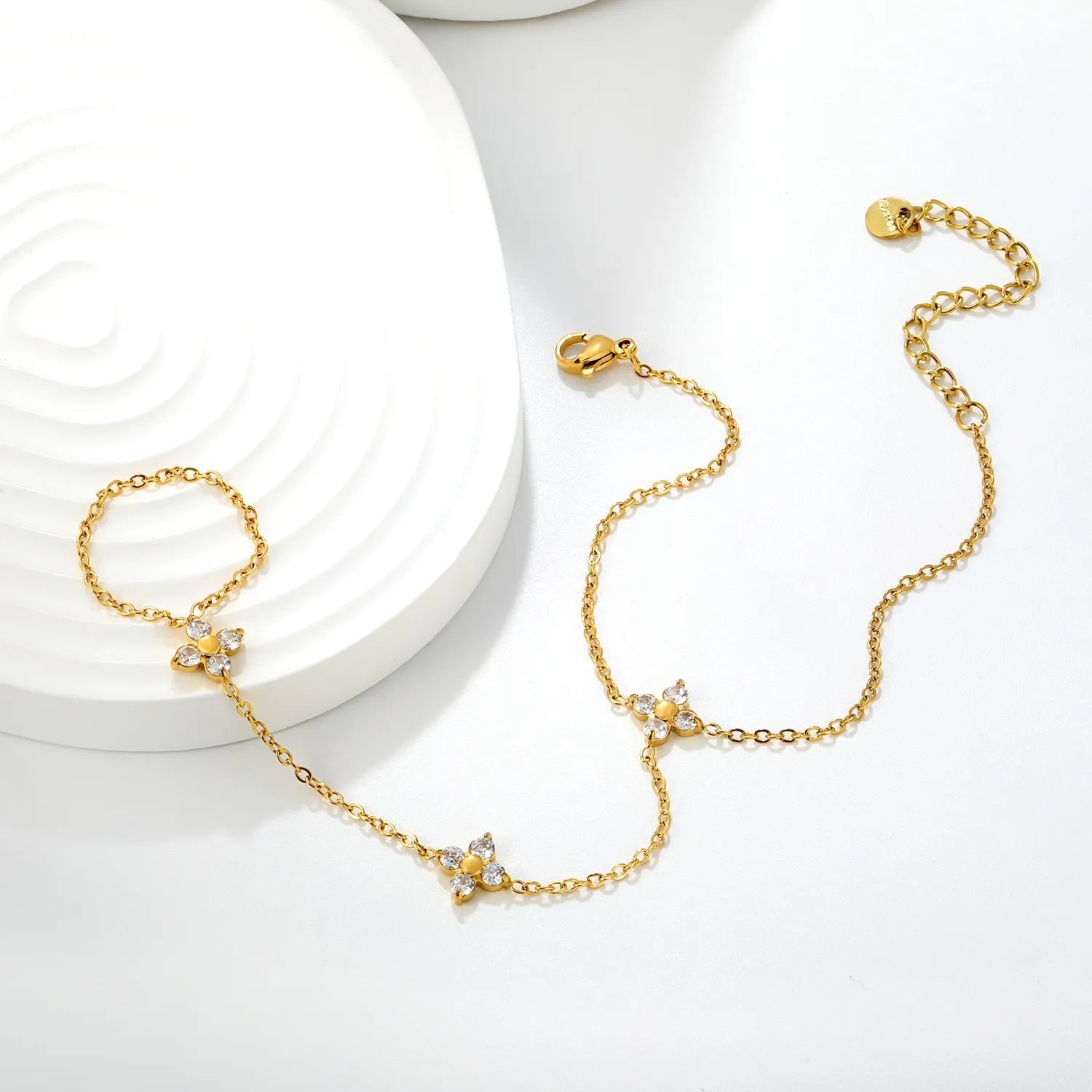 Bracciale di Lusso a Dita Collegate