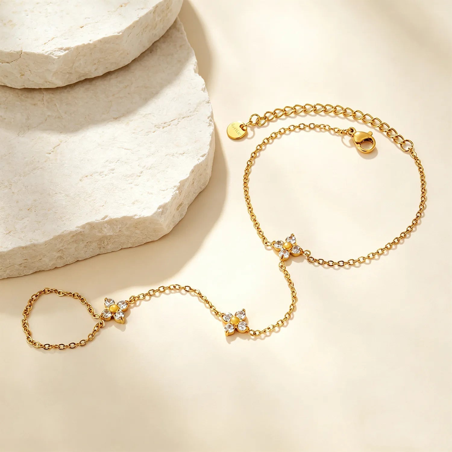 Bracciale di Lusso a Dita Collegate