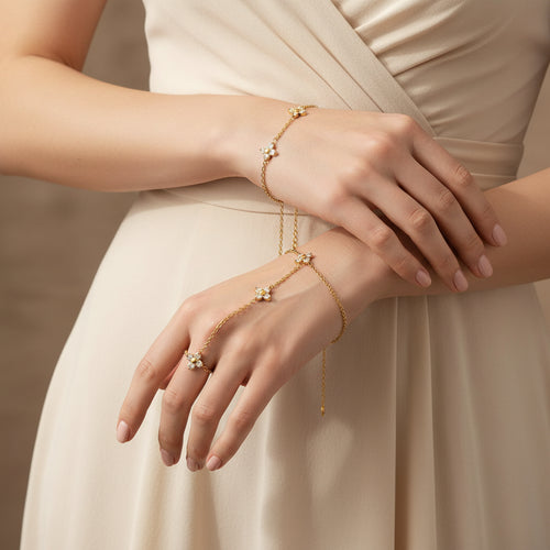 Bracciale di Lusso a Dita Collegate